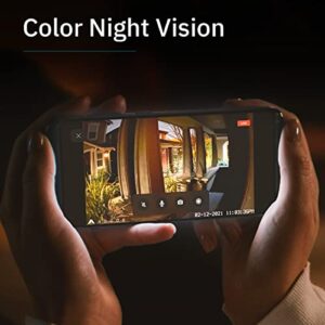 Abode Cam 2 | Indoor/Outdoor WiFi Connected Security Camera with Full Color Low-Light Video, Motion Detection, and Two-Way Voice