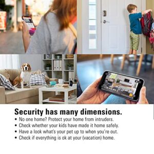 Eve Cam - Apple HomeKit Smart Home Secure Indoor Camera with Motion Sensor, Microphone, Speaker & Night Vision, App Compatibility, iPhone/iPad/Apple Watch Notifications