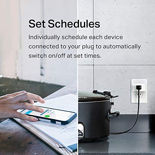 Kasa Smart Plug Classic 15A, Smart Home Wi-Fi Outlet Works with Alexa & Google Home, No Hub Required, UL Certified, 2.4G WiFi Only, 1-Pack(HS105) , White