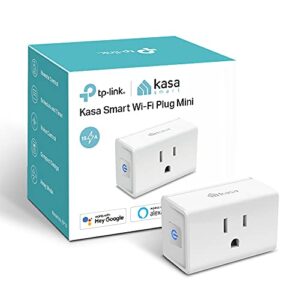 Kasa Smart Plug Ultra Mini 15A, Smart Home Wi-Fi Outlet Works with Alexa, Google Home & IFTTT, No Hub Required, UL Certified, 2.4G WiFi Only, 1-Pack(EP10), White