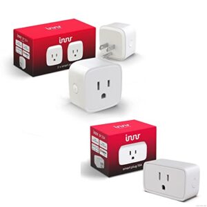 innr smart plugs and heavy duty smart plug bundle, work with philips hue smartthings, alexa, google home (hub required)…