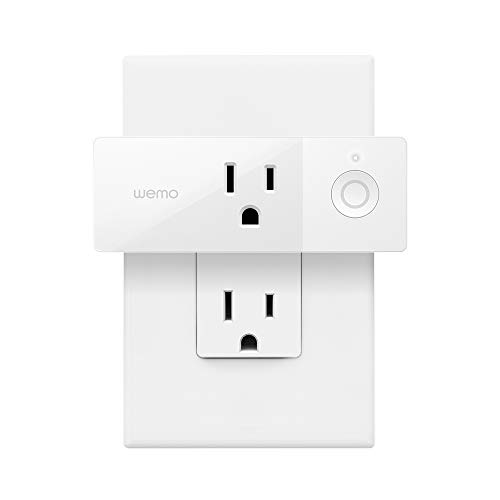 Wemo Mini Smart Plug Compatible with Alexa, Google Assistant & Apple HomeKit, 4-pack (Certified Refurbished)