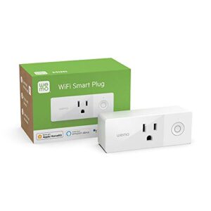 Wemo Mini Smart Plug Compatible with Alexa, Google Assistant & Apple HomeKit, 4-pack (Certified Refurbished)