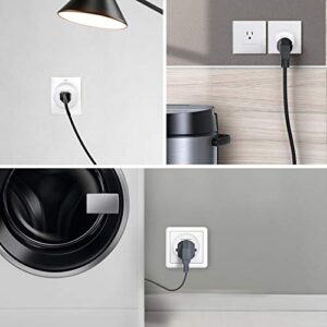 Smart Plugs, WIFI Outlet Timer Socket Sets, Remote Control Gadgets, Alexa, Google Home Voice Control, 2.4GHZ Network Outlet Extender, ETL Certified, Cool Stuff for Your Room, Pack of (6)