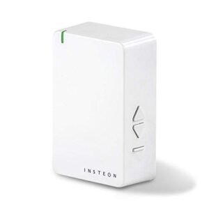 insteon smart lamp dimmer plug-in module, 2-pin, 2457d2 hub required for voice control with alexa & google assistant