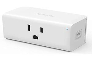 tenda beli smart plug, mini smart wifi outlet works with alexa echo & google home | no hub required | app remote control