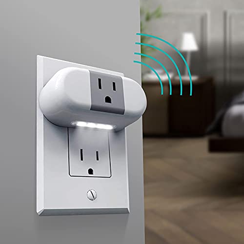 UCOMEN Smart Plug WiFi Outlet Mini Wall Charger Work with Alexa, Echo and Google Home &IFTTT, Night Light， Remote Control, Timer Function，4 Pack