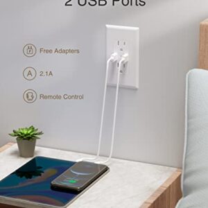 GHome Smart WO2-1 Smart Wall Outlet, White