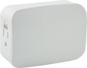 plug-in smart switch (dual plug), 28172 (zw4104), by jasco products company, cert id: zc10-15030009