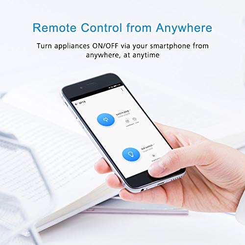 Smart Plug with Night Light and USB Port, MXQ WiFi Mini Smart Outlet Socket Work with Alexa Google Home Echo IFTTT, No Hub Required, 2.4GHz Remote Control WiFi Smart Plug with Timer Function 2 Pack