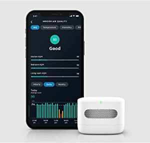 Amazon Smart Air Quality Monitor – Know your air, Works with Alexa– A Certified for Humans Device