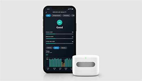 Amazon Smart Air Quality Monitor – Know your air, Works with Alexa– A Certified for Humans Device