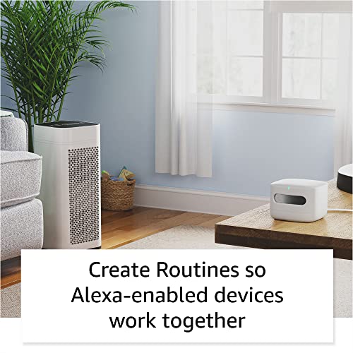 Amazon Smart Air Quality Monitor – Know your air, Works with Alexa– A Certified for Humans Device