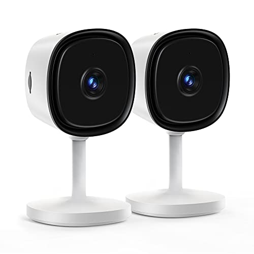 LaView 3MP Cameras for Home Security,2K Indoor Security Camera for Baby/Elder/Pet with Clear Night Vision,24/7 Live Video,Motion Detection,2 Way Audio,US Cloud/SD Card Storage,Compatible with Alexa