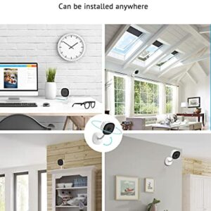 LaView 3MP Cameras for Home Security,2K Indoor Security Camera for Baby/Elder/Pet with Clear Night Vision,24/7 Live Video,Motion Detection,2 Way Audio,US Cloud/SD Card Storage,Compatible with Alexa