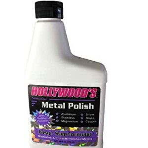 Hollywoods Detailing Products Ss004 16 Oz.Metal Polish