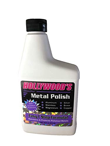 Hollywoods Detailing Products Ss004 16 Oz.Metal Polish