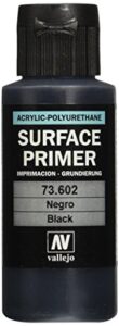 vallejo black primer acrylic polyurethane, 60ml
