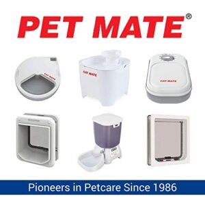 Cat Mate C3000 Automatic Dry Food 3-Meal Feeder, BPA Free for Cats & Small Dogs