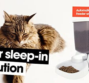 Cat Mate C3000 Automatic Dry Food 3-Meal Feeder, BPA Free for Cats & Small Dogs