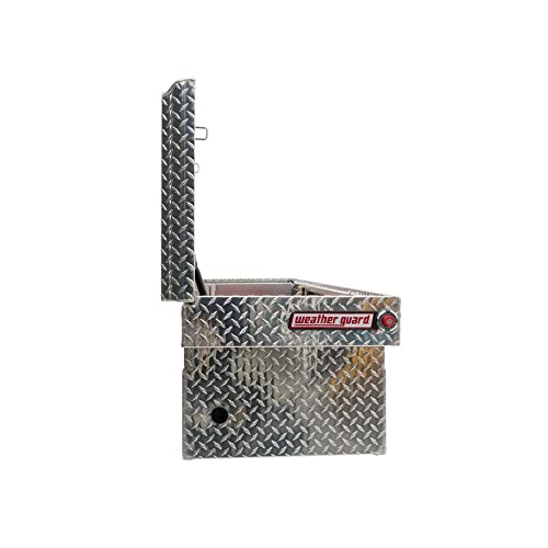 Weather Guard 127002 Aluminum Saddle Box