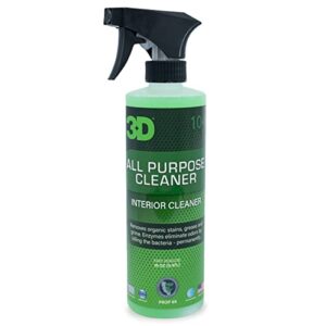 3d all purpose cleaner for car, home & office use – multi surface cleaner spray 16oz.