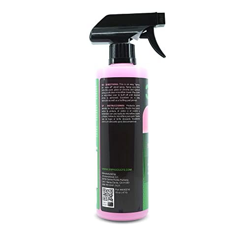 3D Final Touch Quick Detail Spray - Easy Spray On, Wipe Off Showroom Shine 16oz.
