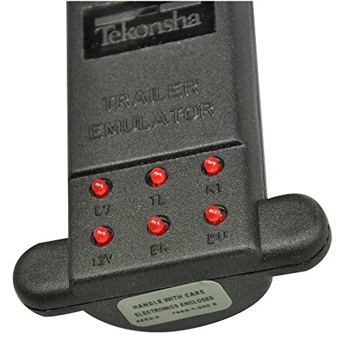 Tekonsha 6562 7-Way Blade Tester and Trailer Emulator with LED Display