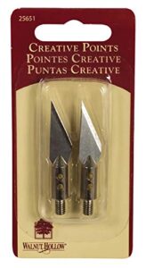 walnut hollow special technique points, replacement knife blades (2 pack)