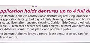 Cushion Grip Thermoplastic Denture Adhesive, 1 oz (Pack of 3)