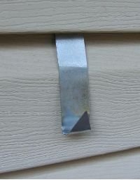 galvanized metal siding decor hook used to display your barn star or other holiday decorations. holds about 15 pounds with easy installation, does not require bolts, screws or nails. no tools required. amish handmade of galvanized metal to avoid rust that