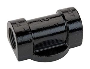 gpi cast iron adapter, 1 inch npt, for 18 gpm (67 l/min), 1-12 unf (gpi genuine accessory 906004-88)