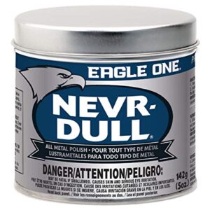 Car Polish by Eagle One, Nevr-Dull Wadding Metal Polish, 5 Oz