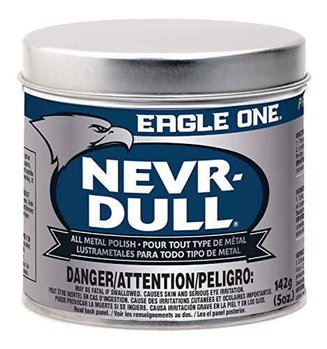 Car Polish by Eagle One, Nevr-Dull Wadding Metal Polish, 5 Oz