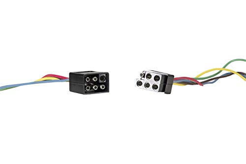 Hopkins 47995 6-Pole Square Set (with 12" Vehicle Connector and 12" Trailer Connector)