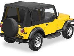 Bestop 7912301 Black Sailcloth Replace-A-Top for 1988-1995 Wrangler YJ