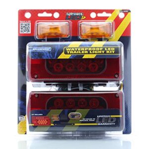 Optronics TLL36RK Red Rectangular Combination Tail Light Kit