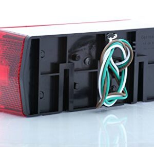 Optronics TLL36RK Red Rectangular Combination Tail Light Kit