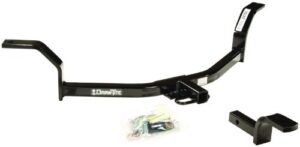 draw-tite 24706 class 1 trailer hitch, 1.25 inch receiver, black, compatible with 2001-2005 honda civic
