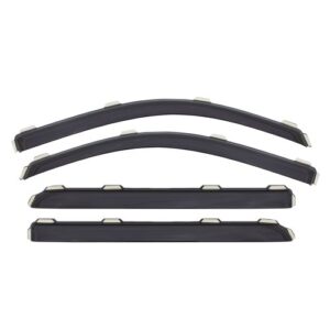 Auto Ventshade [AVS] In-Channel Ventvisor / Rain Guards | Smoke Color, 4 pc | 194053 | Fits 1994 - 1999 Cadillac Deville