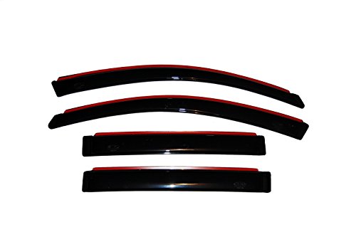 Auto Ventshade [AVS] In-Channel Ventvisor / Rain Guards | Smoke Color, 4 pc | 194837 | Fits 2004 - 2008 Chrysler Pacifica