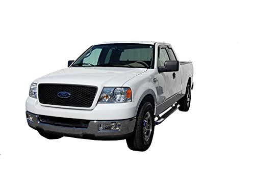 Auto Ventshade [AVS] In-Channel Ventvisor | Smoke Color, 4 Piece Set | 194738 | Fits 2004 - 2014 Ford F-150 SuperCab