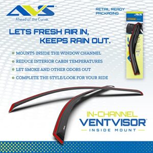 Auto Ventshade 194240 In-Channel Ventvisor - 4 Piece