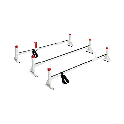 Weather Guard 2163 Steel Full-Size All-Purpose Van Rack, 3 Cross Member