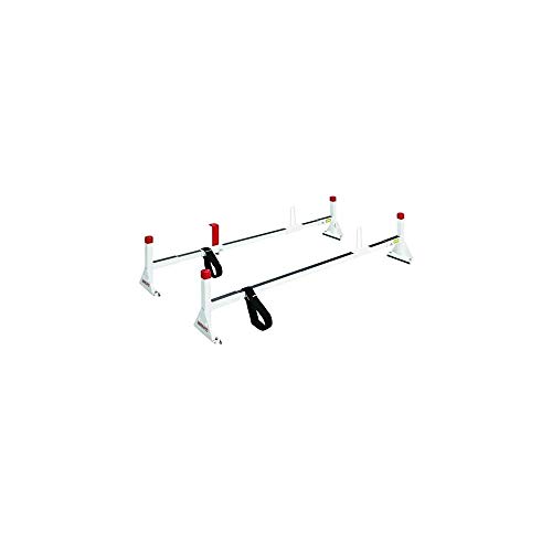 Weather Guard - 2053 205-3 All-Purpose White Powder Coated Full Size Van Ladder Rack