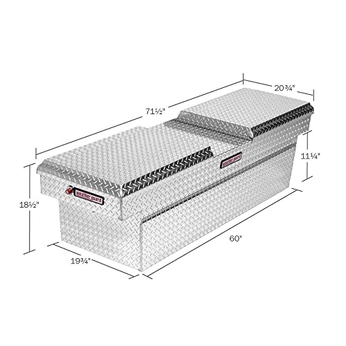 Weather Guard Crossover Truck Box, Silver, 71-1/2 in. W, 124001