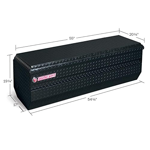 Weather Guard 664501 All-Purpose Black Aluminum Chest