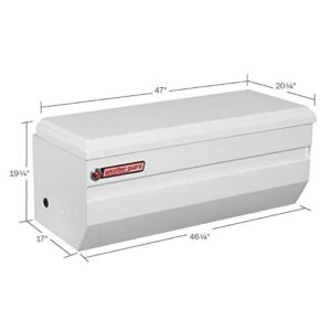 Weather Guard Truck Box Chest, 19-1/4 in H, Steel, White, 675301