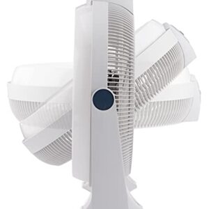 Lasko 3520 20 Inch 3-Speed Cyclone Air Circulator Home Fan, White