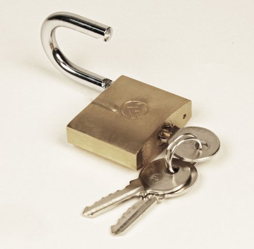 Mountain Series (BP125-KD) Solid Brass Padlocks, 1-1/4"" Wide Keyed Different